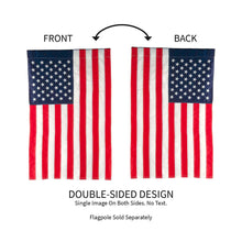 Load image into Gallery viewer, American Garden Applique Flag