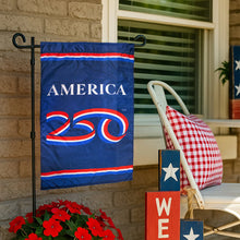 Load image into Gallery viewer, America's 250 - Blue Nyl-Glo Printed 12'x18' Garden Flag